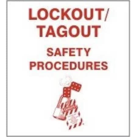 Accuform LOCKOUT PROCEDURE STATION 1 12 in KSS146 KSS146